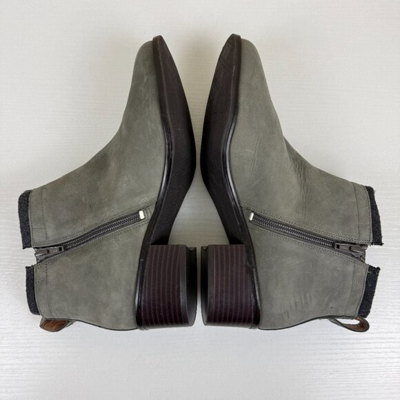 New Vionic Joslyn Water Resistant Leather Ankle Boots - Picture 6 of 12